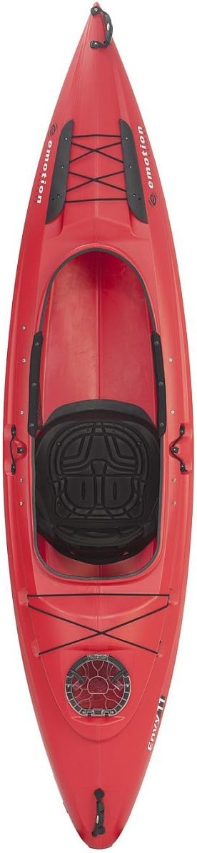 Emotion Envy Sit-Inside Kayak, Red, 11'