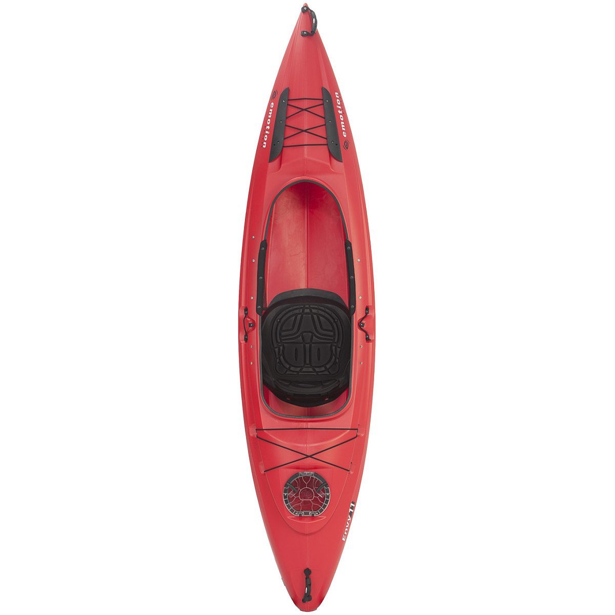 Emotion Envy Sit-Inside Kayak, Red, 11'