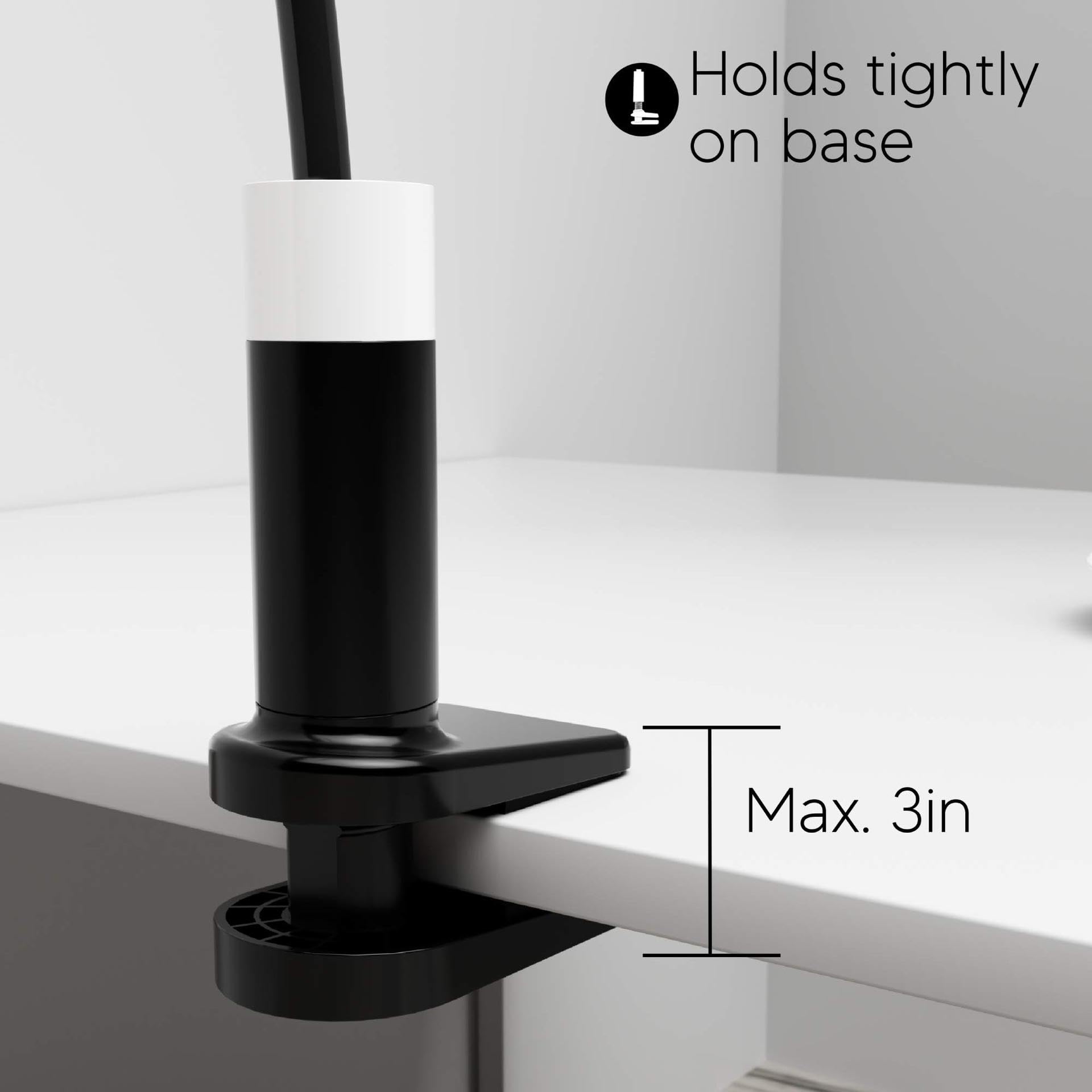 Supporto per telefono a collo d'oca, supporto magnetico flessibile a braccio lungo per scrivania, letto, comodino, staffa per telefono cellulare con morsetto per iOS 15 15 Pro 15 Plus