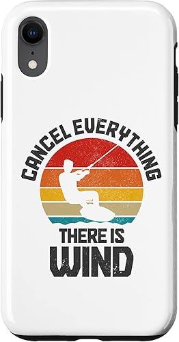 Funda para iPhone XR Kitesurf Kitesurf Kiteboarder Wind Surfer