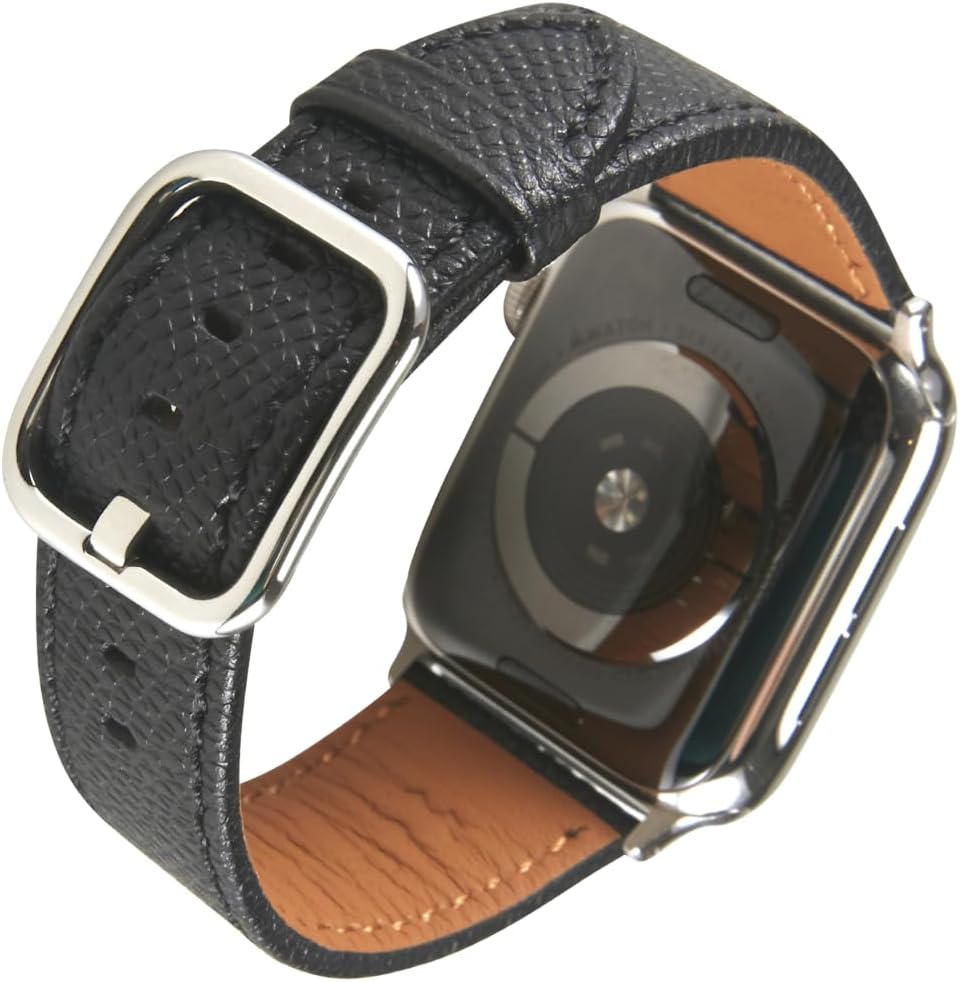 Leather Bands Compatible with Apple Watch Band 44mm 40mm 41mm 42mm 45mm 46mm 49mm Women & Men Premium Leather Replacement Band for iWatch Ultra SE Series 10 9 8 7 6 5 4 3 2 1 Leather Bands Compatible with Apple Watch Band 44mm 40mm 41mm 42mm 45mm 46mm 49mm Women & Men Premium Leather Replacement Band for iWatch Ultra SE Series 10 9 8 7 6 5 4 3 2 1