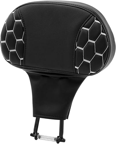 Miniatura 5 de C.C. RIDER Respaldo de motocicleta Plug-in Driver Rider Respaldo Sissy Bar para Harley Davidson Touring CVO Street Glide Road Glide Electra Glide