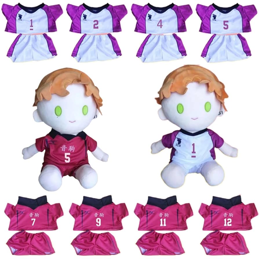 着せ替えぬいぐるみ　ハイキュー　(ぬい+コスチューム込) Amazon.co.jp: 完売 着せ替え ぬいぐるみ 20cm ハイキュー!! 宮