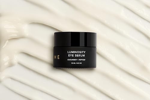 Miniatura 7 de DIME Beauty Luminosity Suero para ojos, suero refrescante para ojos con péptidos y sqaulano, reduce las ojeras y las líneas finas, 1 unidad