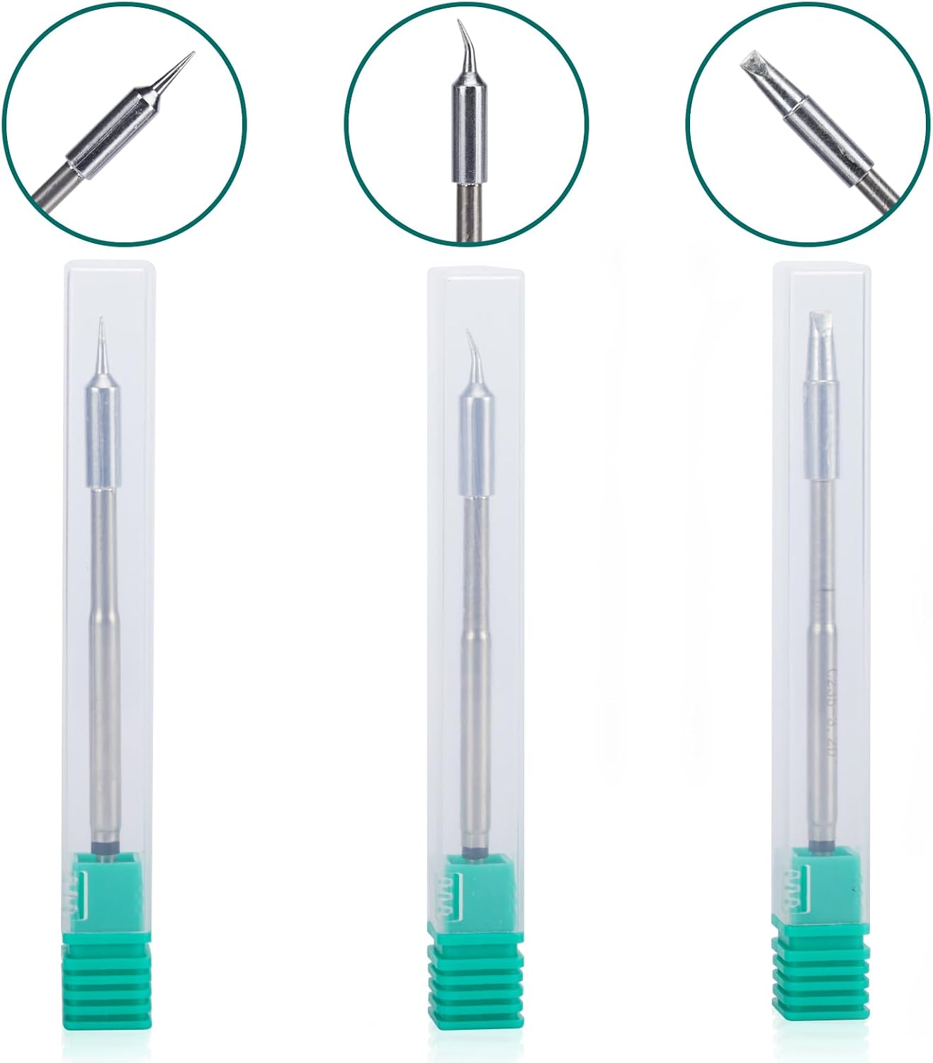 WEP C235 Cartridge Soldering Tip Set (I, SI, 3.2D) ONLY Compatible with WEP 982-VI and WEP 928D-IV Soldering Iron