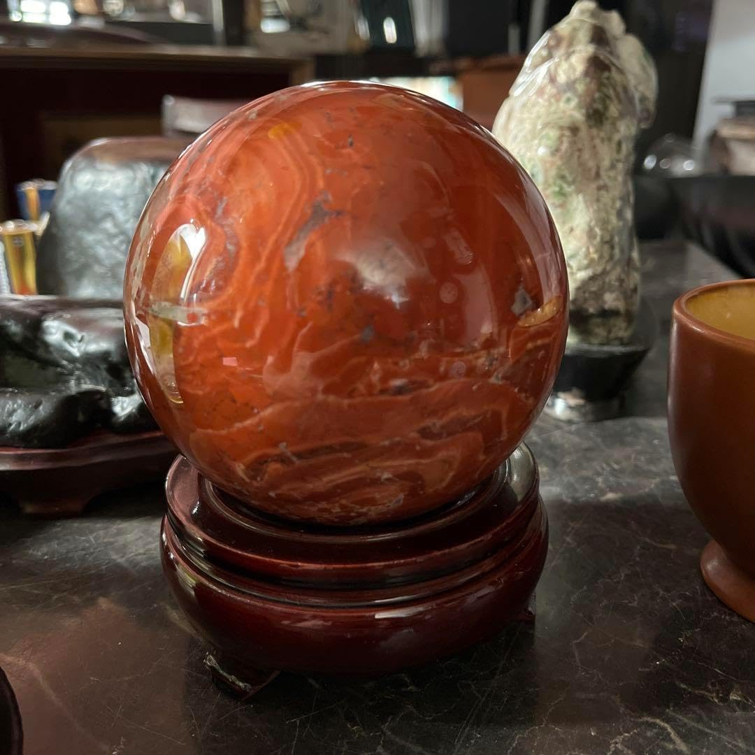 佐渡赤玉石11センチ赤玉石球体鑑賞石 パワーストーン水石日本三大銘 佐渡赤玉石11センチ赤玉石球体鑑賞石 パワーストーン水石日本三大銘