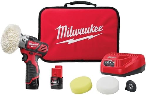 Milwaukee Pulidora/lijadora de velocidad variable M12 2438-22 - Kit Cp/Cp
