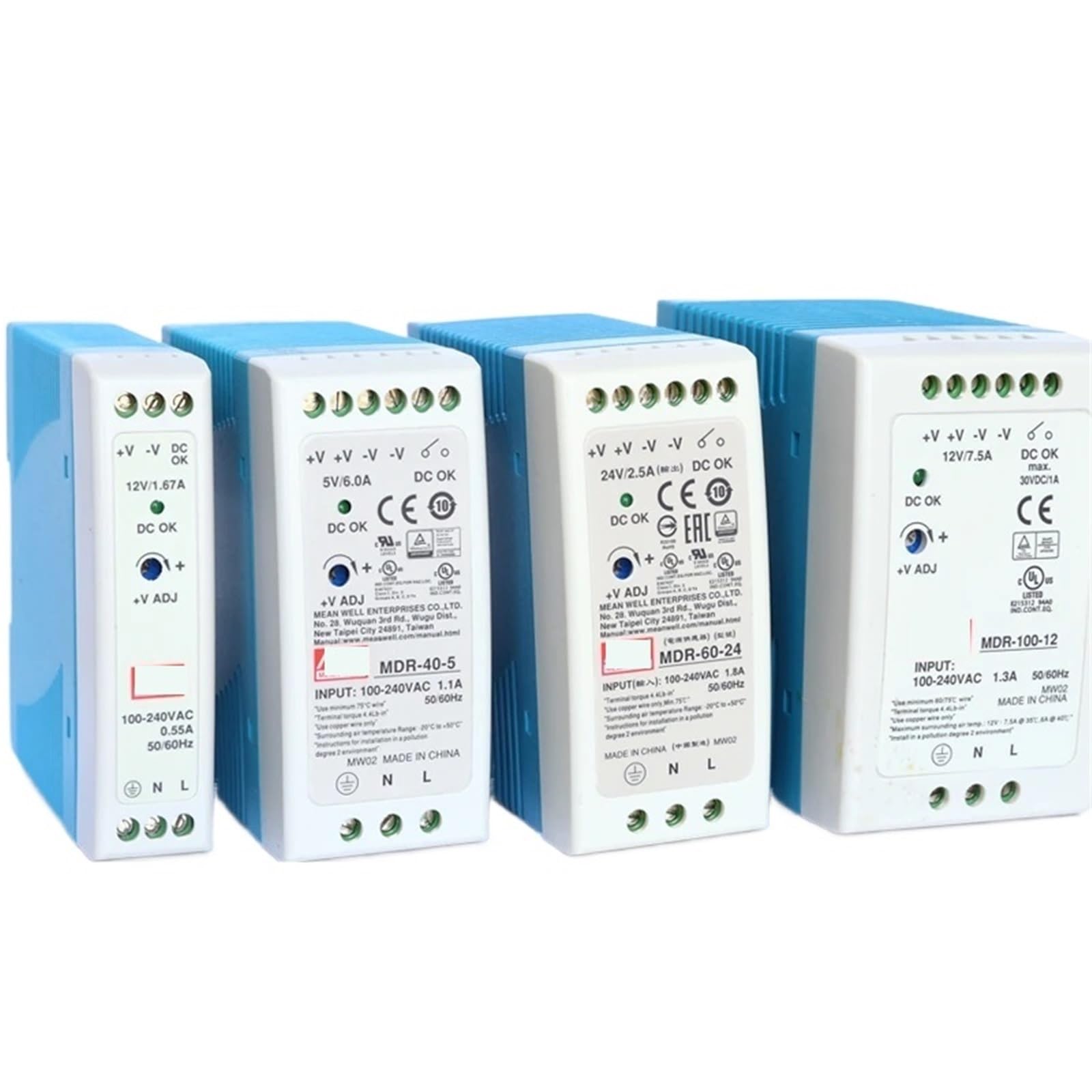 Alimentation à découpage 12V MDR-10W stabilisée pour tableau électrique