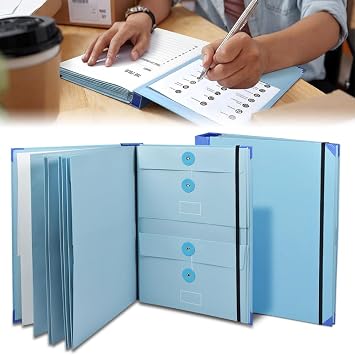 Important Document Organizer, Binder for Important Documents, End of Life Planner Organizer, in Case I Go Missing Binder for Birth Certificate Blue