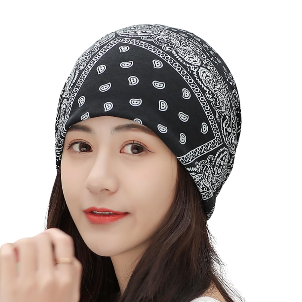 youstylo - you are priority Youstylo Men's Women's Slouchy Blended Cotton Summer Winter Beanie Skull Multicolor Cap - SB3037 (Free Size)-picture-29