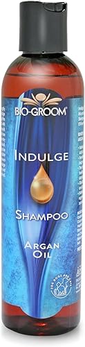 Bio-Groom Indulge Champú para perros con aceite de argán, suministros de baño para perros, lavado de cachorros, suministros de aseo para gatos y