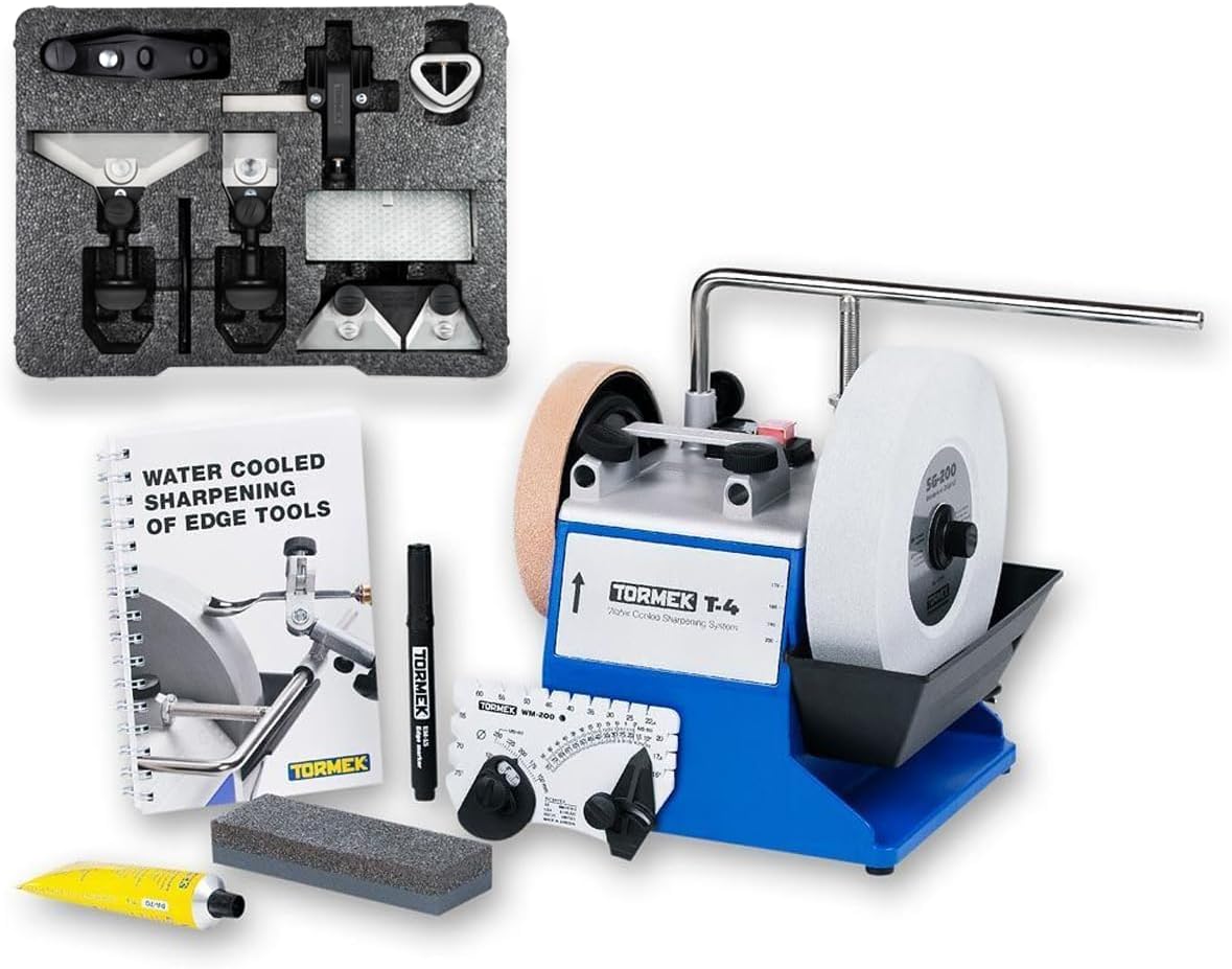 T4 Water Cooled Sharpening System + HTK 806 Hand Tool Kit