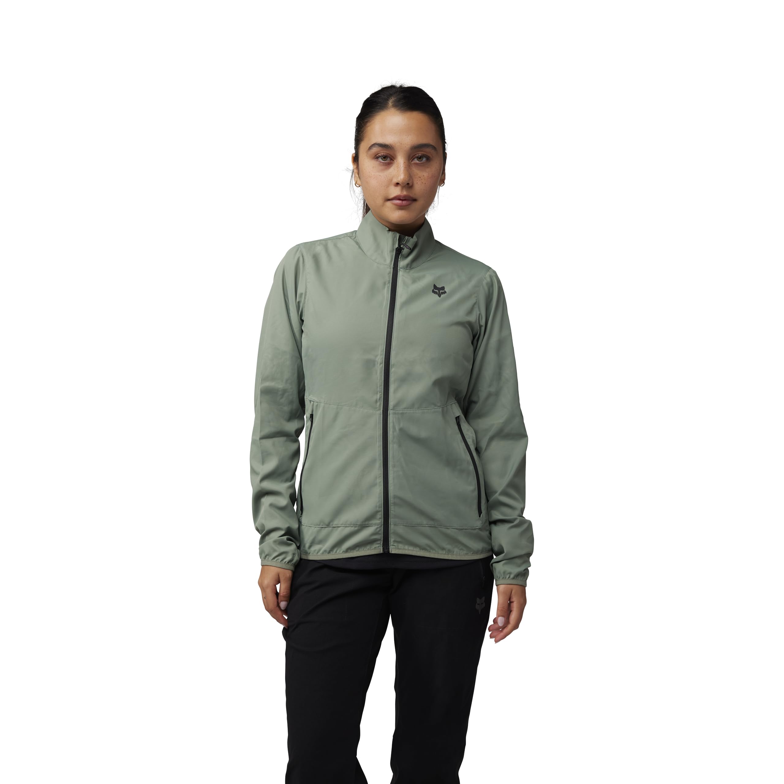 Fox Racing Fox Rain Jacket Fox Lady Ranger Wind Women's Coat Black L