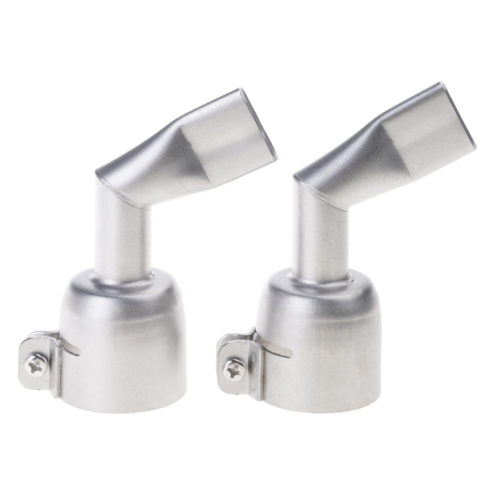 2Pcs 20mm Welding Nozzle Flat 120 Degree Hot Air Welding Nozzle for Plates Weld Torch Accessories Weld Torch Stand Holder Kit Handle Flat
