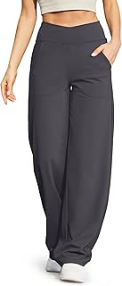 G4Free Wide Leg Pants for Women Loose Yoga Pants with Pockets Petite/Regular/Tall Stretch Casual Lounge Pants