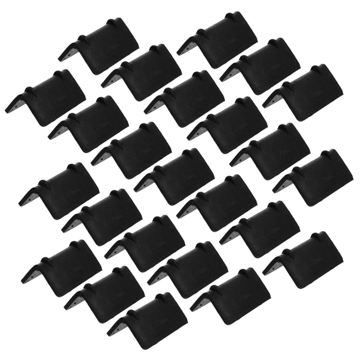 HAPINARY 100pcs Corner Protectors for Moving L-Shaped Plastic Packing Belt Corner Guards Moving Supplies