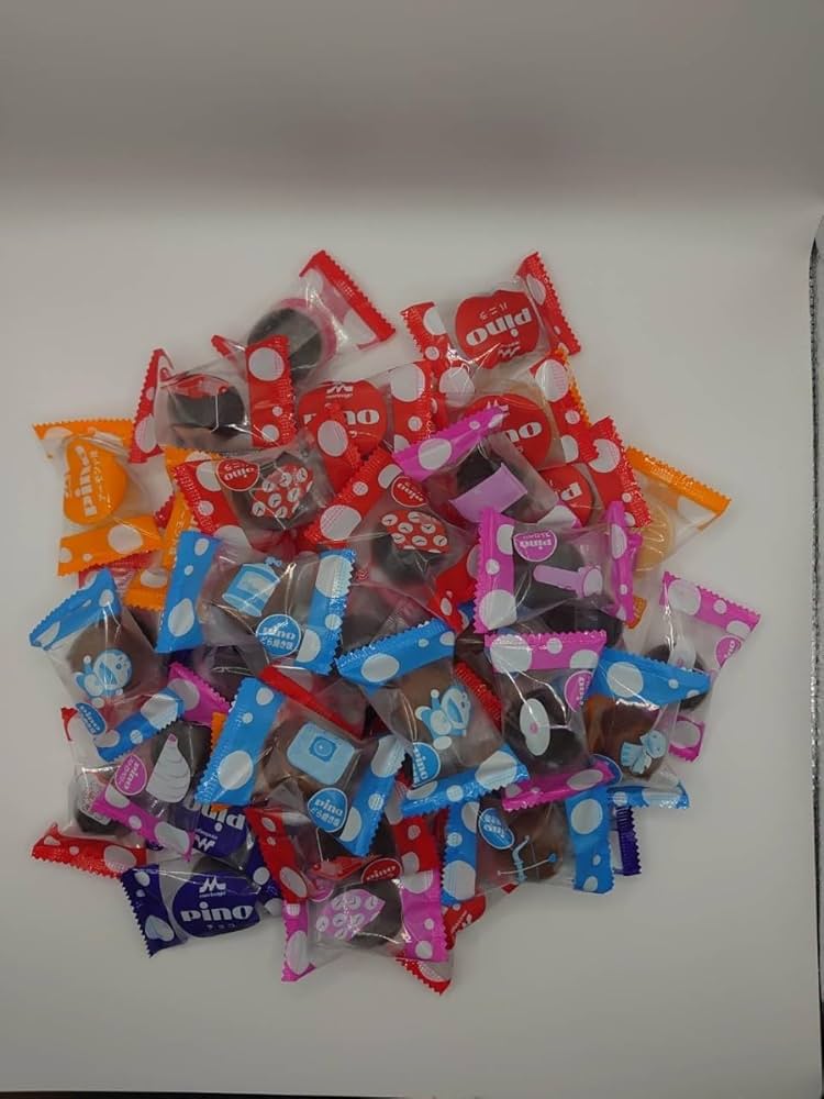 Amazon.co.jp: ピノ PINO 小分けタイプ 全5種 合計48個入り アイス