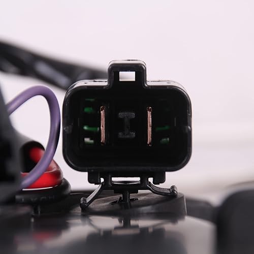 Vista 284 de Ventilador de refrigeración de repuesto para Nissan Versa Sedan 1.6L Auto (4 velocidades) y transmisión manual 2012-2019, Versa Note 1.6L MT