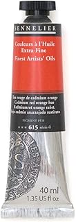 Sennelier Artists' Oil Color - Cadmium Red Orange Hue - 40ml Tube by