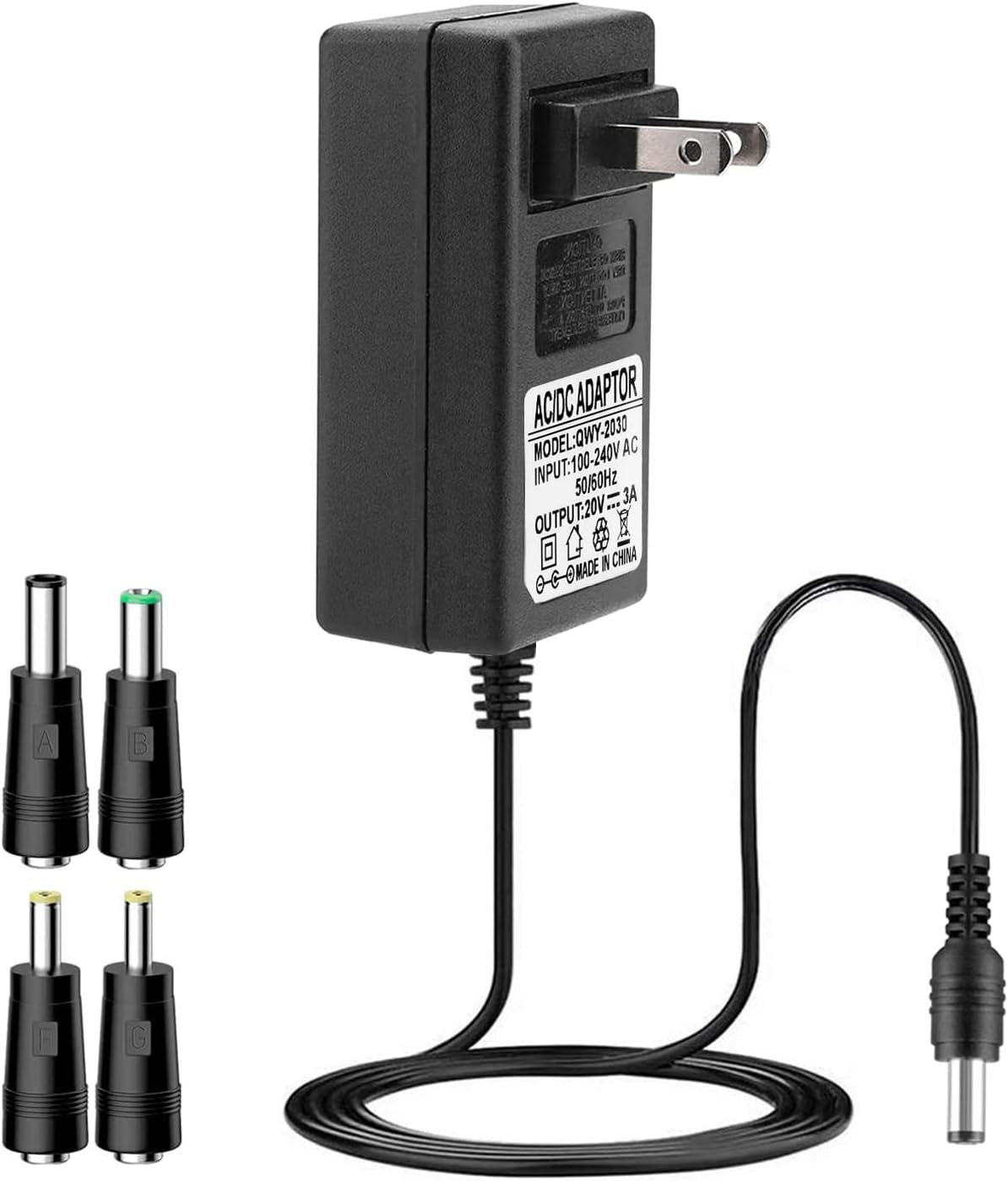 Replacement for Massage Gun 20v Charger Adapter, Compatible with Theragun Elite, Theragun PRO G4, G3, G3PRO, G3-PRO Deep Tissue Massage Gun Adapter Power Supply Charging Cable Cord