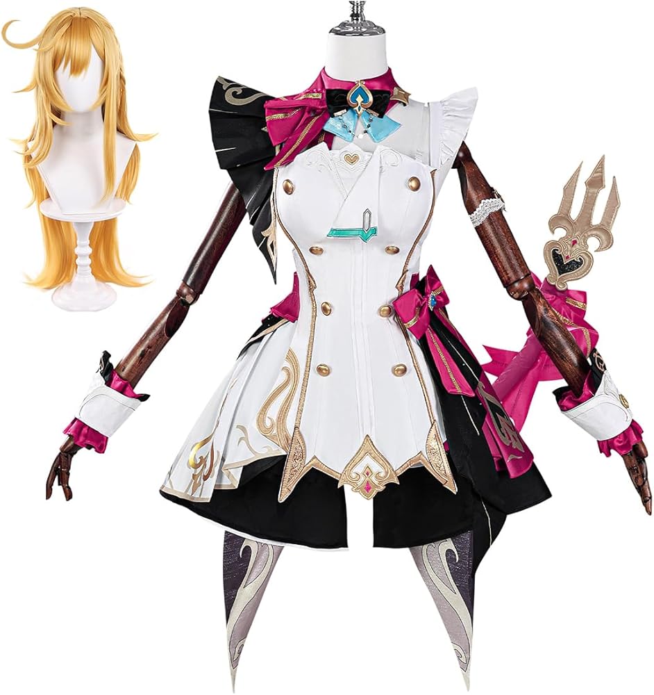 原神　エスコフィエ　コスプレ衣装　フルセット Amazon.co.jp: [PPluna] 原神 エスコフィエ コスプレ衣装 フルセット