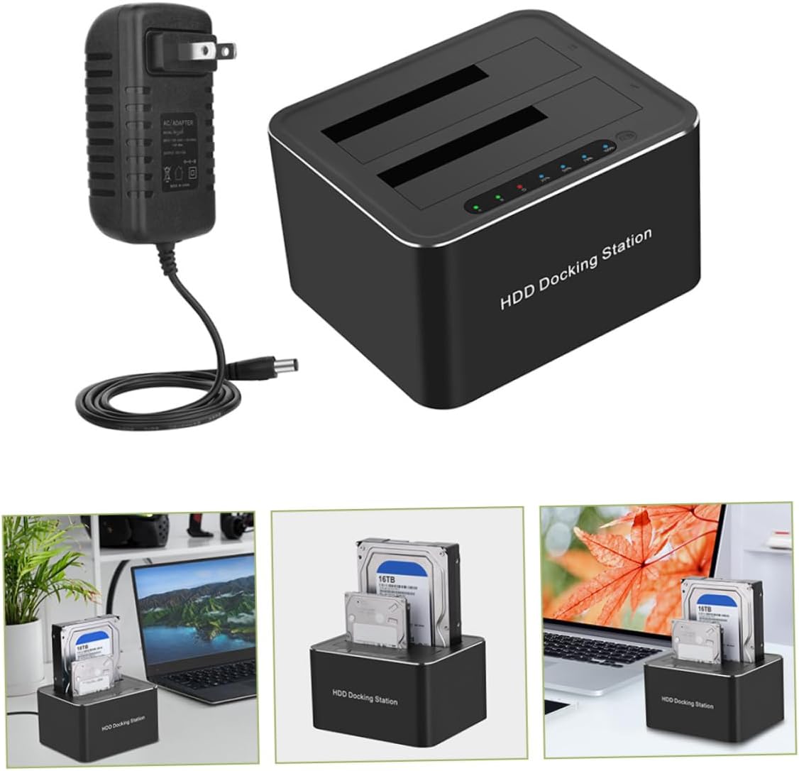 Tofficu to USB Ssd Dock Reader for Drives No Driver Needed Clone Function External Hard Drive Base Station