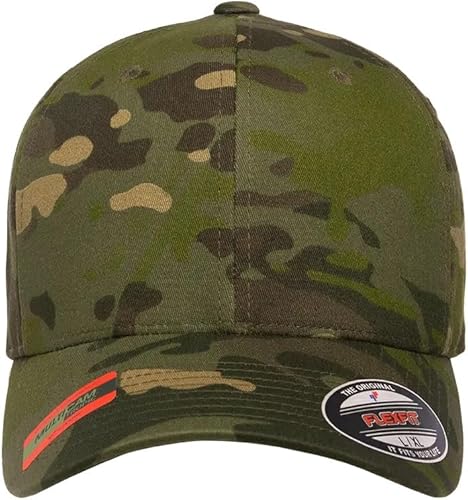 Miniatura 17 de Flexfit - Gorra de béisbol deportiva, ajustada, para hombre Negro