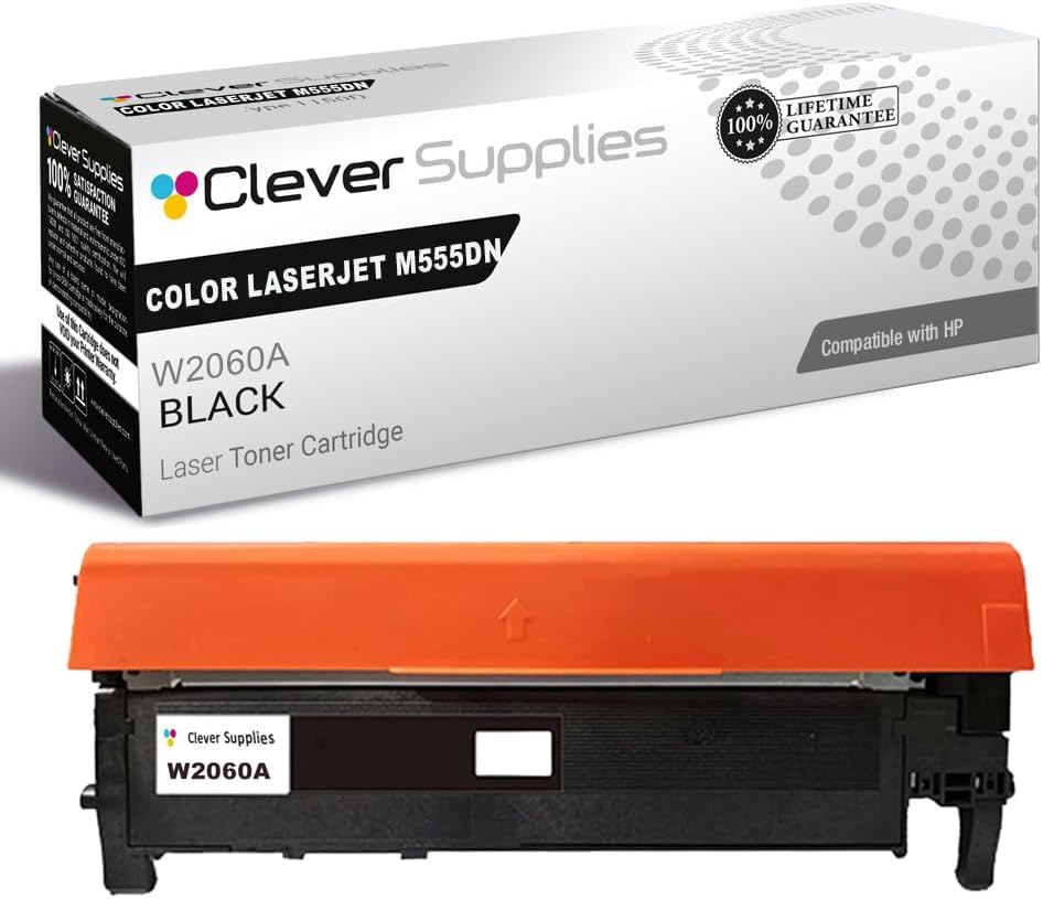 CS Replacement Compatible with HP M555DN Toner Cartridge W2120A to use with M554DN M555X M578C M578DN M578F M578Z (Black, 1-Pack)