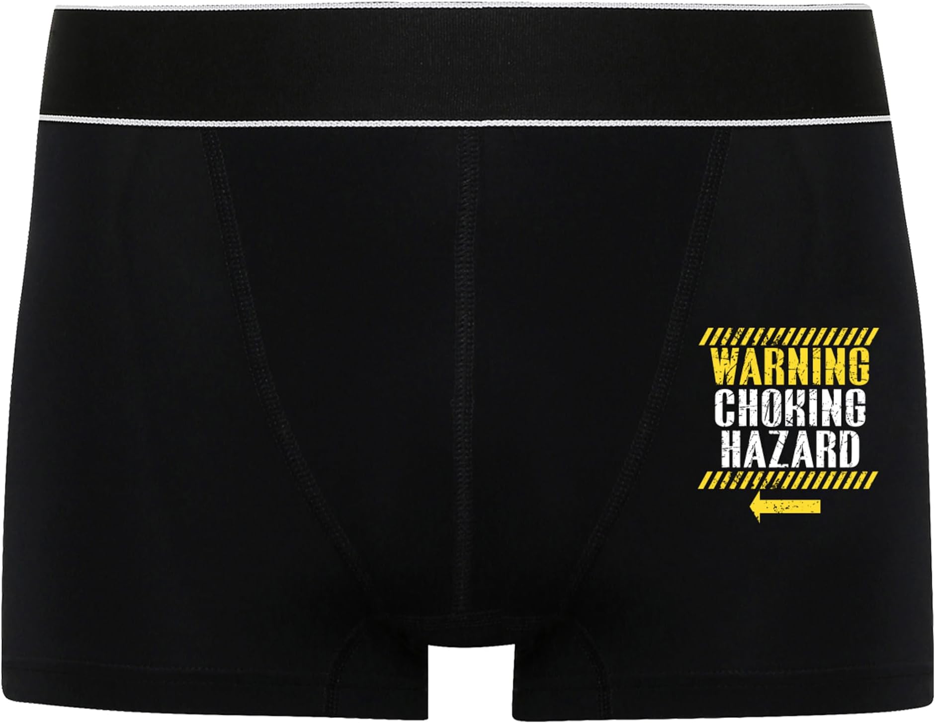 Print ManiacsValentines Day Boxers Trunks Shorts Underwear Funny Printed Mens Boyfriend Gift Warning Choking Hazard