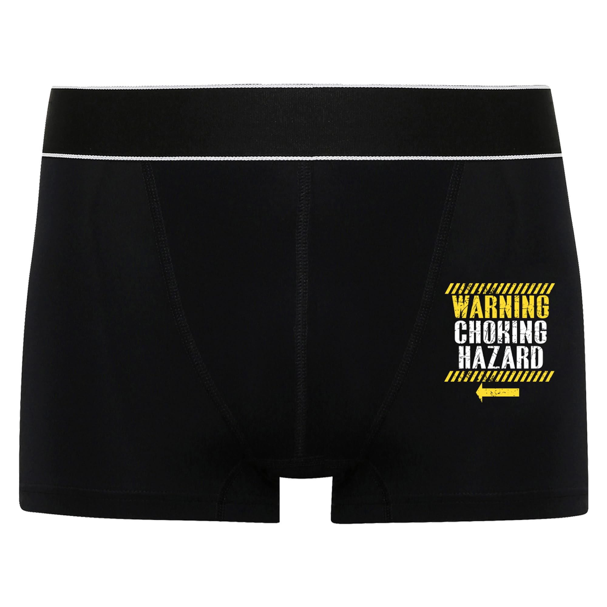 Print ManiacsValentines Day Boxers Trunks Shorts Underwear Funny Printed Mens Boyfriend Gift Warning Choking Hazard