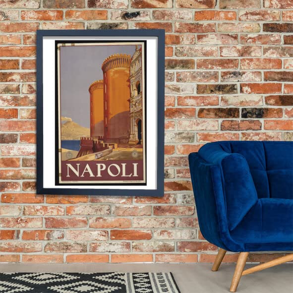 Poster de voyage Napoli extra large grand format sans cadre déco - 2