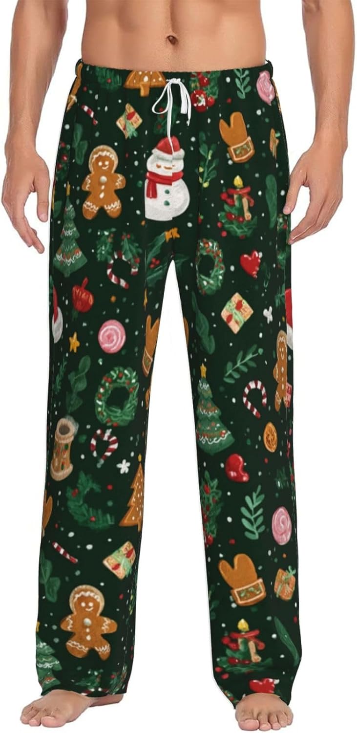Men'S Flannel Fleece Pajama Pants Ultra Thermal Lounge Sleepwear With Pockets Bottoms For Men Women Winter Cozy Home Wear