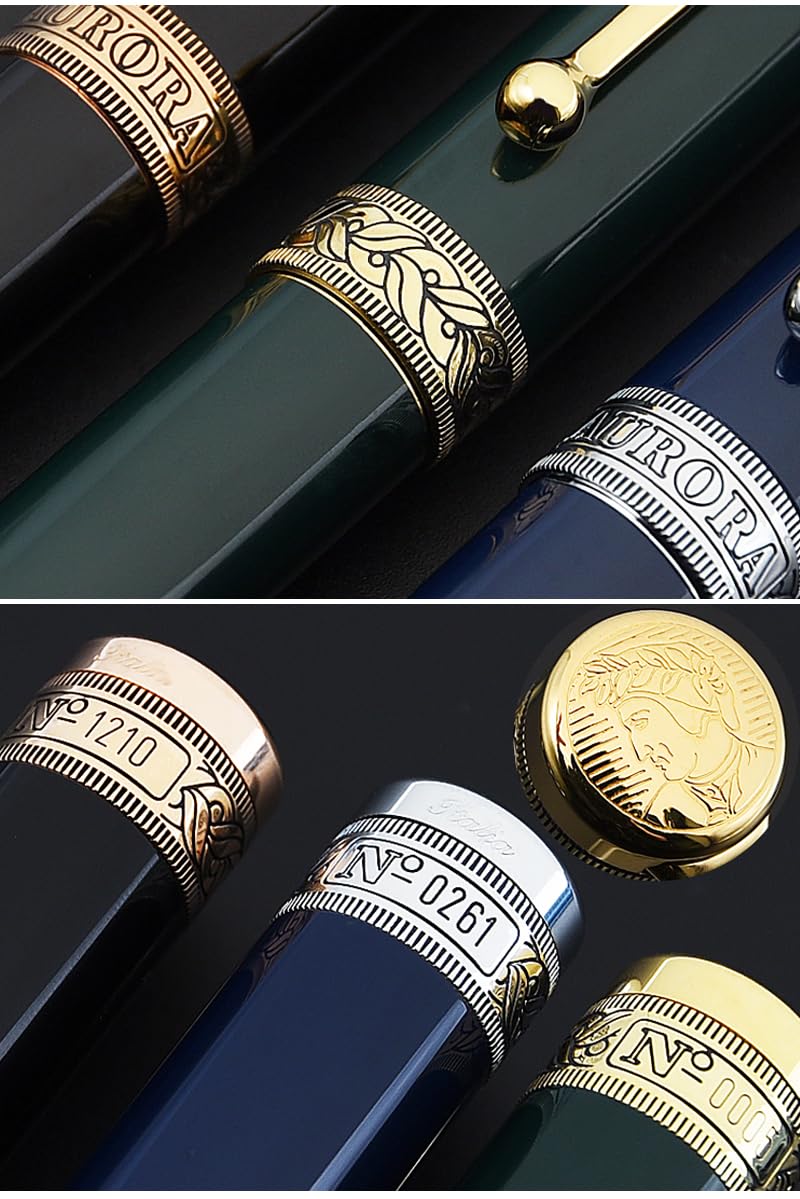 Amazon | AURORA アウロラ 万年筆 ダンテインフェルノ ローズゴールド