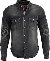 Vista 15 de Chaqueta de franela a cuadros para hombre, ligera, impermeable, color negro, blanco y gris