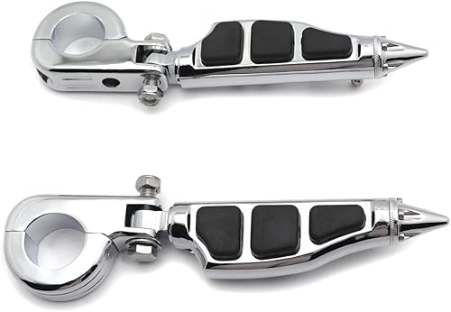 Miniatura 5 de SMT-1 12" Highway Stiletto 4475 Pinzas de pie P-Abrazaderas compatibles con Harley Sportster Touring B00Y43O0CI