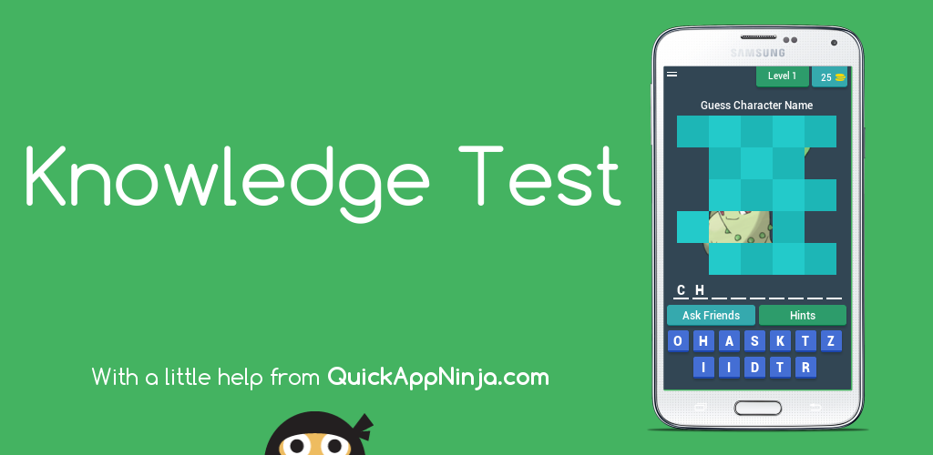 Knowledge Test - App on the Amazon Appstore