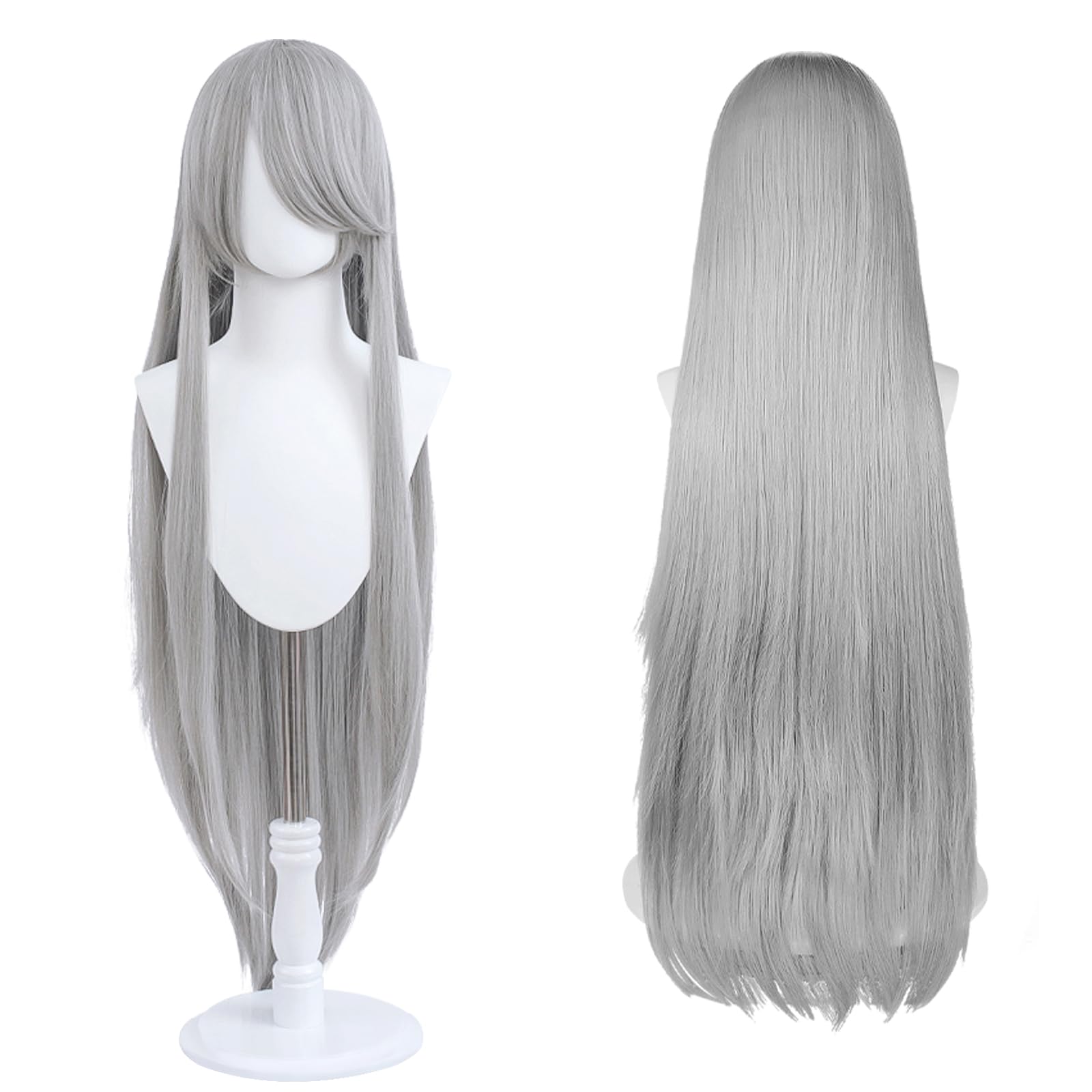 100cm / 40 Inch Long Wig, Universal Anime Costume Cosplay Wig, Perfect for Party Daily-Use, Festivals, and Halloween
