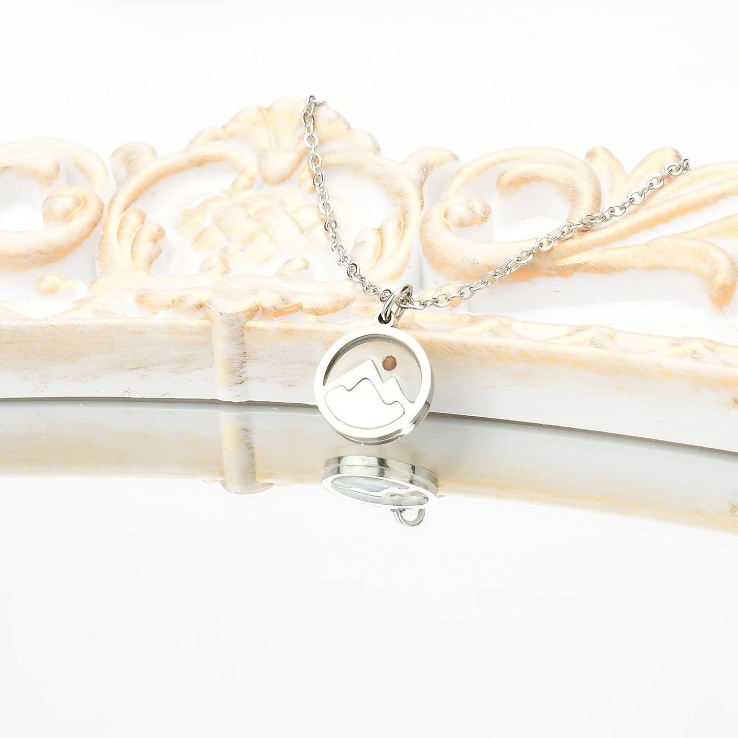 Christian Gifts Mustard Seed Necklace for Women,Move Mountains Shell Necklaces Christian Faith Jewelry for Women… - Image 4