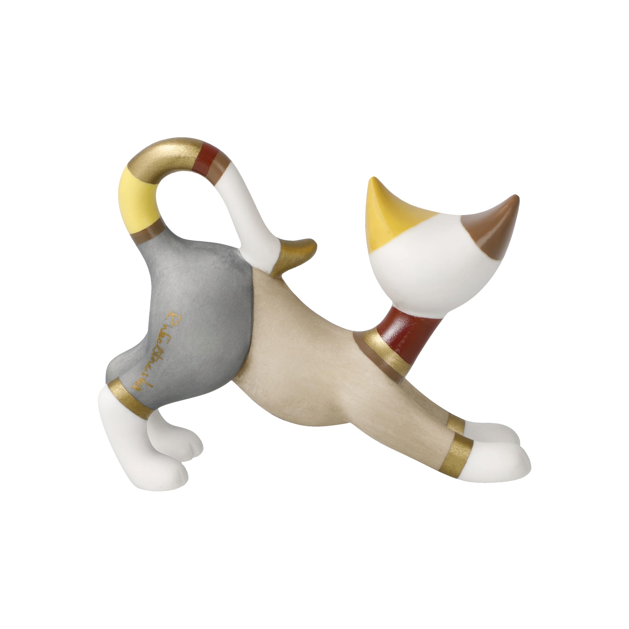Goebel Rosina Wachtmeister 31-401-04-1 Figurine Mini Cats Leni Porcelain, 8 x 7 x 3 cm, Multi-Coloured, Colourful, 8x7x3 cm - Image 3