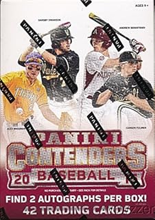 2015 Panini Contenders Baseball EXCLUSIVE Factory Sealed Retail Box with TWO(2) AUTOGRAPHS! Look for RC & AUTOS of Aaron J...