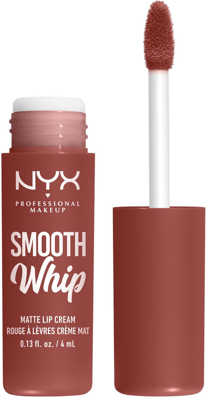 Smooth Whip Matte Lip Cream, Vegan Liquid Lipstick - Latte Foam (Pinky Mauve)