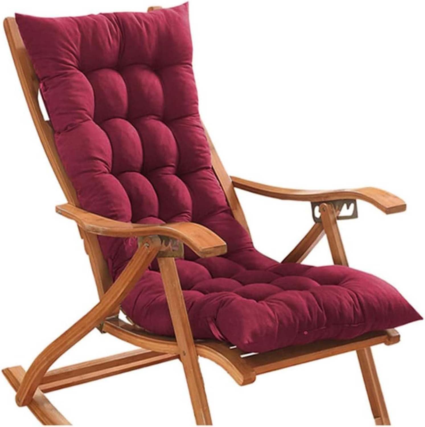 Coussin de chaise longue haut de gamme doux et épais 8cm pour mobilier de terrasse G