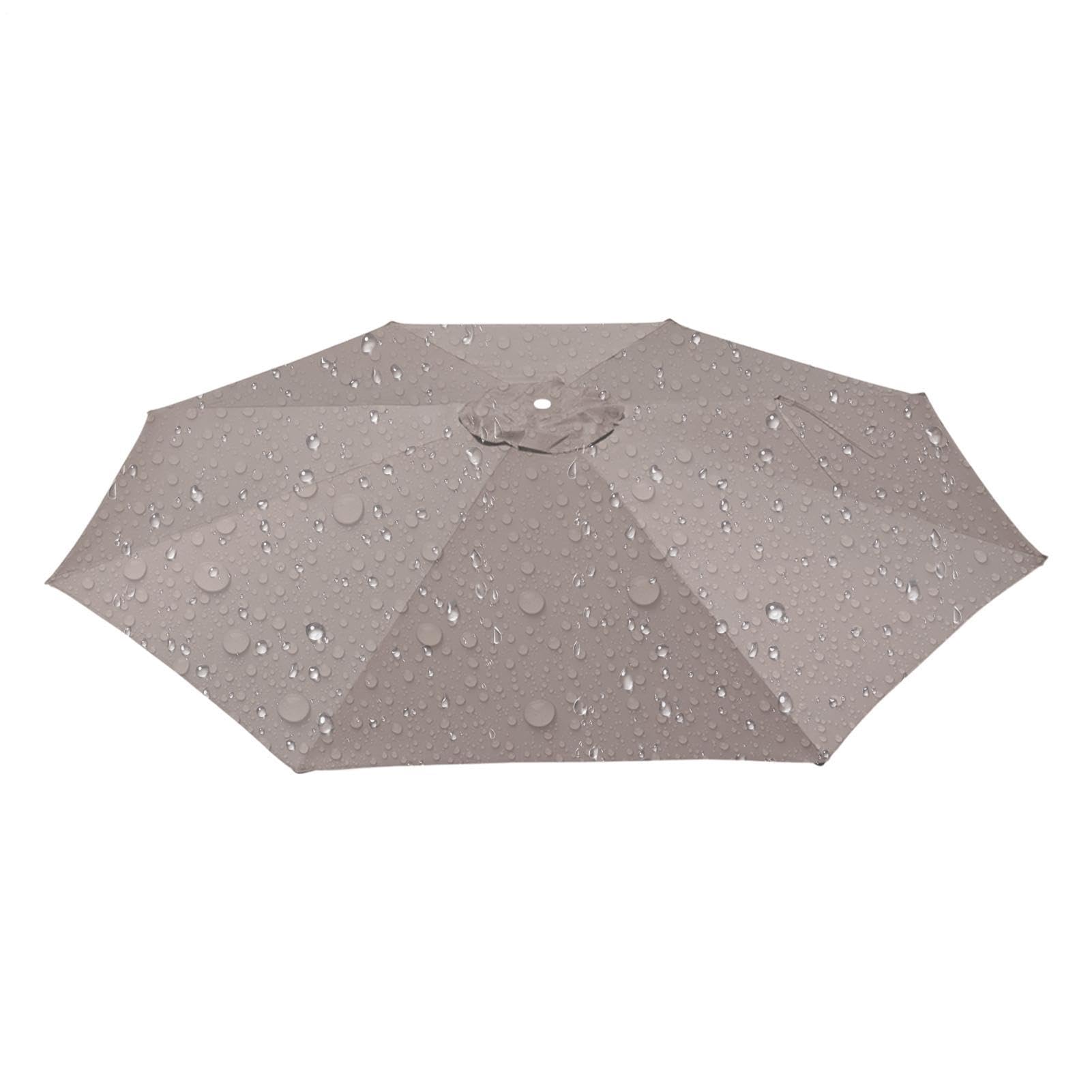 Zewnętrzny parasol wspornikowy, wodoodporna ochrona przed promieniowaniem UV przed pochyleniem i korbą, parasol zewnętrzny na stół i patio | Do basenu, plaży, ogrodu, podwórka, tarasu