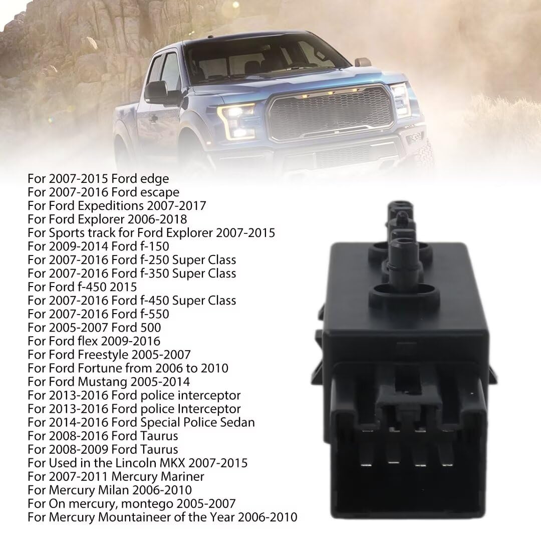 9L3T-14B709-AA, 5F9Z-14A701-AA Elektrischer Sitzkontrollschalter links Fahrersitz 6 Wege für Ford F150 F250 Mustang Explorer 2005-2018