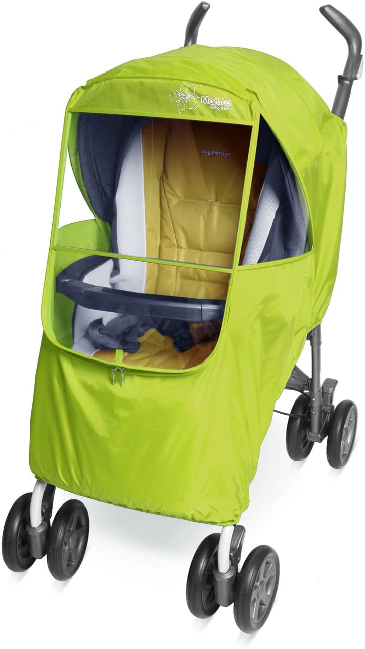 Manito Elegance Plus Stroller Weather Shield/Rain Cover, Green