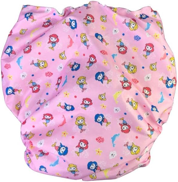 Haian Reusable Adult Incontinence AIO Diapers (L-XXL, Pink)
