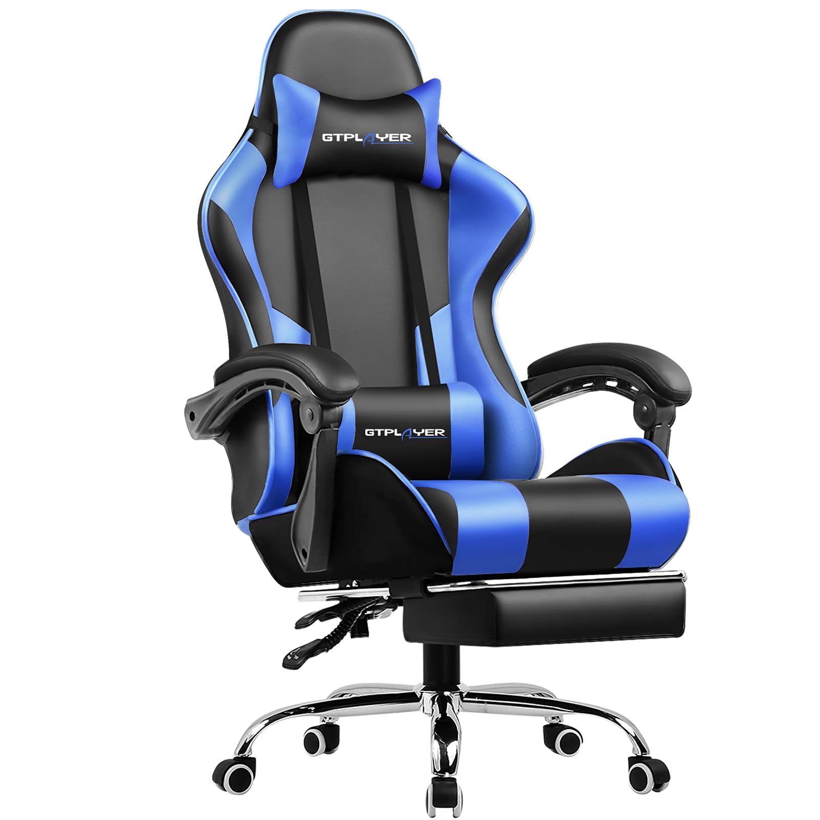 Amazon.co.jp: GTPlayer ゲーミングチェア オットマン付き デスク Amazon.co.jp: GTPlayer ゲーミングチェア オットマン付き デスク