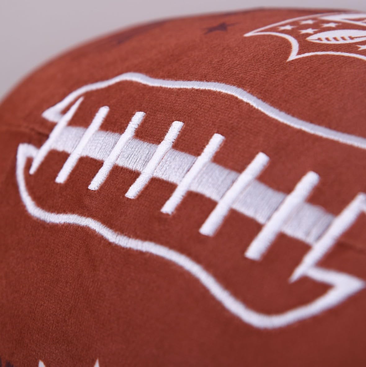 Herding Cuscino a Forma di Pallone da Football Americano NFL, ca. 36 x 16,5 x 16,5 cm, Poliestere, Cuscino Sagomato