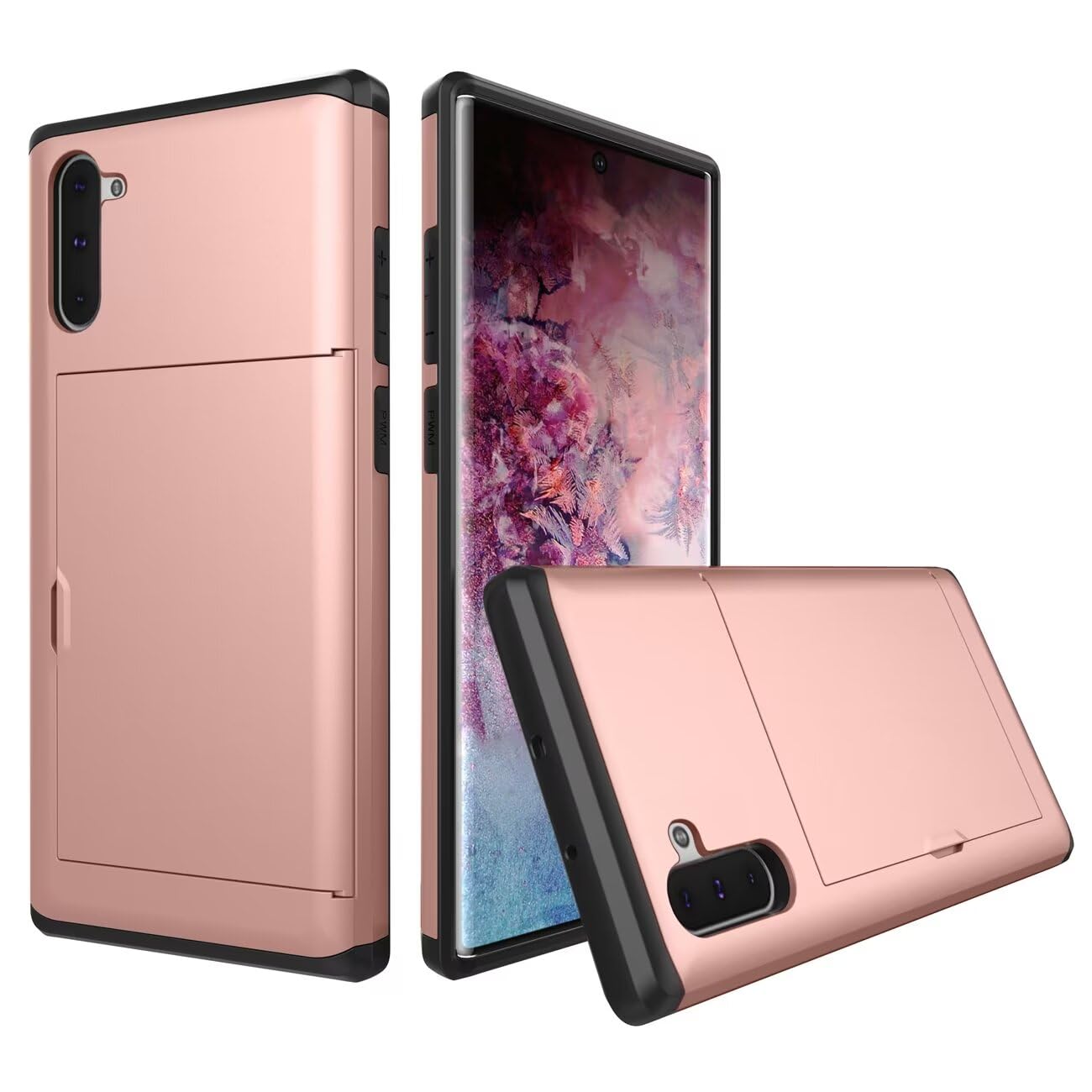 Étui antichoc Galaxy Note 10 or résistant aux chutes avec compartiment secret - 8