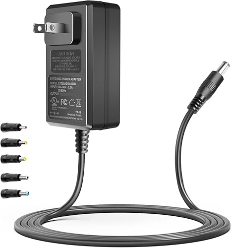 Miniatura 1 de Adaptador universal de 15 V para Theragun Mini G4 Theragun Prime Mini-PKG-US Mini-PKG-AU Brookstone Shiatsu arrancador de coche elevador de coche